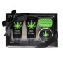 Набор после ванны и душа CBD Gift set - GREEN TEA & HEMP OIL ( 4 предмета )