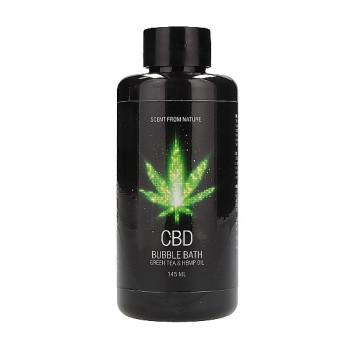 Набір для ванни та душу CBD Luxe Gift set - GREEN TEA & HEMP OIL ( 4 предмети )