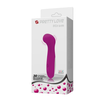 Универсальный вибромассажер для точки G Pretty Love - Hiram, BI-014359