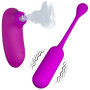 Комплект з віброяйця та вакуумного стимулятора Pretty Love CURUPIRA Multifunctional 2 in 1, BI-014872W