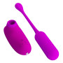 Комплект з віброяйця та вакуумного стимулятора Pretty Love CURUPIRA Multifunctional 2 in 1, BI-014872W