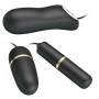 Виброяйцо-электростимулятор Pretty Love Double Vibro-Bullets, BI-014878