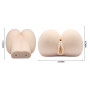 Мастурбатор двома входами та вібрацією GRACES Vibrating Pleasure Ass&Vagina, BM-009141