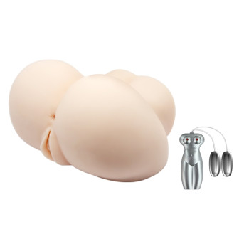 Мастурбатор вагина и анус с вибрацией BAILE - Masturbator Functions of Vibration , BM-009141S