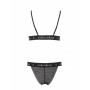 Комплект белья Passion Exclusive GLAMISS SET S/M, black