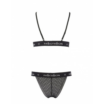 Комплект белья Passion Exclusive GLAMISS SET XXL/XXXL, black