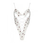 Эротическое боди с рисунком Passion LOVELIA BODY S/M, white