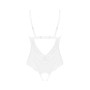 Еротичне напівпрозоре боді Obsessive Heavenlly crotchless teddy XS/S, з доступом
