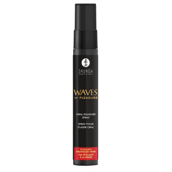 Спрей для посилення слиновиділення Shunga Waves of Pleasure Strawberry Sparkling Wine