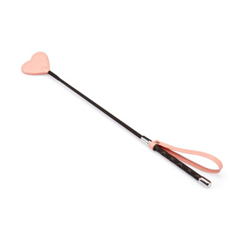 Шлепалка-сердечко Liebe Seele Dark Candy Pink Riding Crop, 55 см