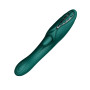 Смарт-вибратор Zalo Ares Turquoise Green, подогрев, 3 мотора, язычок для клитора, стимуляция точки G