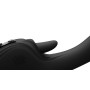 Смарт-вибратор Zalo Ares Obsidian Black, подогрев, 3 мотора, язычок для клитора, стимуляция точки G