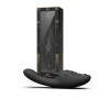 Смарт-вибратор Zalo Ares Obsidian Black, подогрев, 3 мотора, язычок для клитора, стимуляция точки G