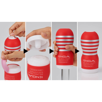 Мастурбатор VACUUM TENGA CUP, совместим с насадками Tenga Vacuum Controller I и II, Tenga VACUUM MAX