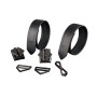 Фіксатори для рук та ніг LOCKINK Wristcuffs/Anklecuffs, чорні, натуральна шкіра