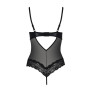 Боди с открытой грудью Passion Exclusive NORTH BODY L/XL, black