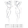 Корсет с открытой грудью Passion Exclusive NORTH CORSET XXL/XXXL, black, пажи, трусики, шнуровка