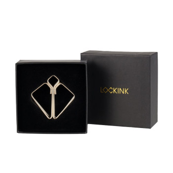 Затискачі для сосків LOCKINK Minimalism Nipple Clamps, золотисті