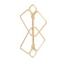 Затискачі для сосків LOCKINK Minimalism Nipple Clamps, золотисті