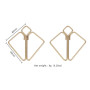 Затискачі для сосків LOCKINK Minimalism Nipple Clamps, золотисті
