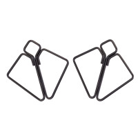 Затискачі для сосків LOCKINK Minimalism Nipple Clamps, сріблясті