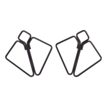 Затискачі для сосків LOCKINK Minimalism Nipple Clamps, сріблясті