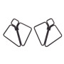 Затискачі для сосків LOCKINK Minimalism Nipple Clamps, сріблясті