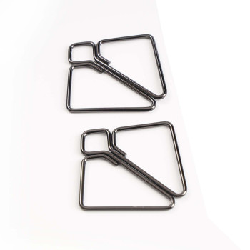 Затискачі для сосків LOCKINK Minimalism Nipple Clamps, сріблясті
