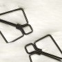 Затискачі для сосків LOCKINK Minimalism Nipple Clamps, сріблясті