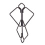 Затискачі для сосків LOCKINK Minimalism Nipple Clamps, сріблясті