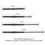 Фіксатор-розпірка LOCKINK Adjustable Spreader Bar Set, чорний, шкіряний, ремені для шиї, рук/ніг