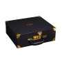 БДСМ-набір LOCKINK Moonlight Treasure Chest, чорний, натуральна шкіра