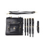 Сумка-трансформер для зберігання секс-іграшок LOCKINK Detachable JK Bag, чорна, ПВХ