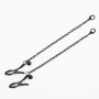 БДСМ-набір LOCKINK The Flowering Serpent Bondage Set, чорний, з малюнком у вигляді змій, 7 предметів