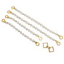 Перлинні наручники та поножі LOCKINK Pearl Handcuffs & Anklecuffs