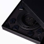 Набір для бондажу LOCKINK 8-Bondage-Straps Restraint Set, чорний 8 ременів з натуральної шкіри