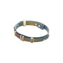 Нашийник LOCKINK Multi-color DIY Alphabet Collar, мультиколір, штучна шкіра, букви зі стразами