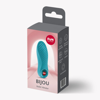 Віброкуля Fun Factory Bijou Aquamarine, 12 режимів, перезаряджувана
