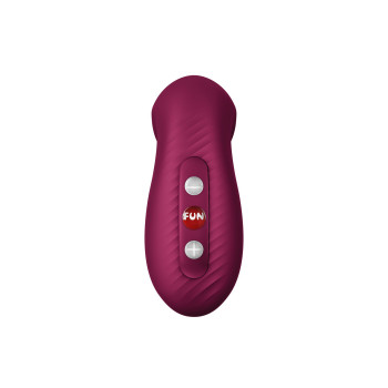 Вакуумний стимулятор Fun Factory Desire Wine Red, 11 режимів роботи, перезаряджуваний