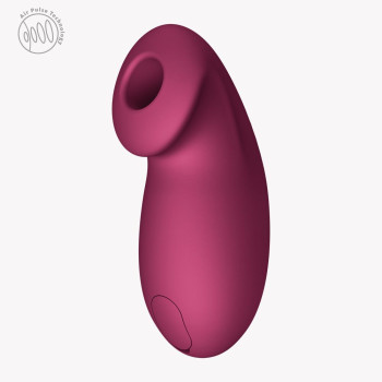 Вакуумний стимулятор Fun Factory Desire Wine Red, 11 режимів роботи, перезаряджуваний