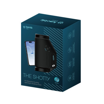 Смарт-мастурбатор Kaotik Labs The Shotty, режим edging, вібрація, обертання та імітація фрикцій