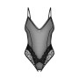 Тедді з доступом Obsessive Blomentis crotchless teddy, M/L, прозоре, відкрита спина, низ-стрінги