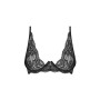 Бюстгальтер Obsessive Nutris bra, XL/2XL, мереживо, м’які чашки, кісточки під грудьми