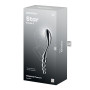 Металлический дилдо Satisfyer Star Force 1, двусторонний, можно нагревать и охлаждать