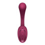Вагинально-клиторальный вибратор Satisfyer G for Goddess 2 Wine Red, 2 мотора