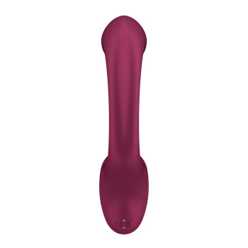 Вагинально-клиторальный вибратор Satisfyer G for Goddess 2 Wine Red, 2 мотора