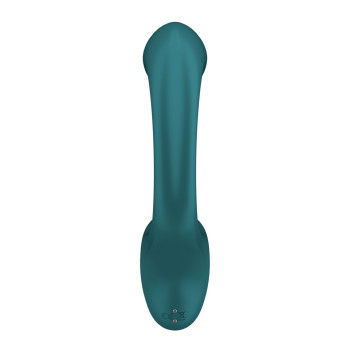 Вагинально-клиторальный вибратор Satisfyer G for Goddess 2 Bottle Green, 2 мотора