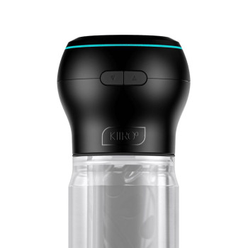 Мастурбатор Kiiroo Feel Pocket Crystal зі всмоктувальною інтерактивною насадкою PowerBlow Combo Set