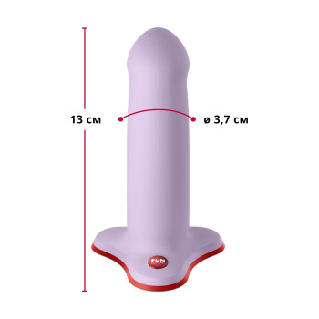 Фалоімітатор Fun Factory AMOR Purple, довжина 14,6 см, діаметр 3,7 см, вигнутий