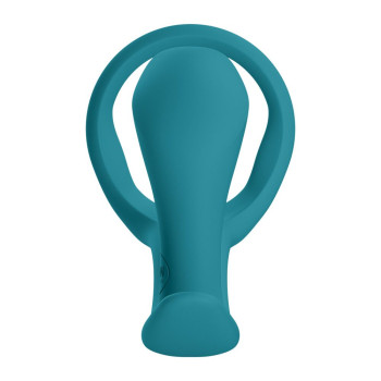 Анальна пробка з ерекційним кільцем Fun Factory BOOTIE RING Bottle Green